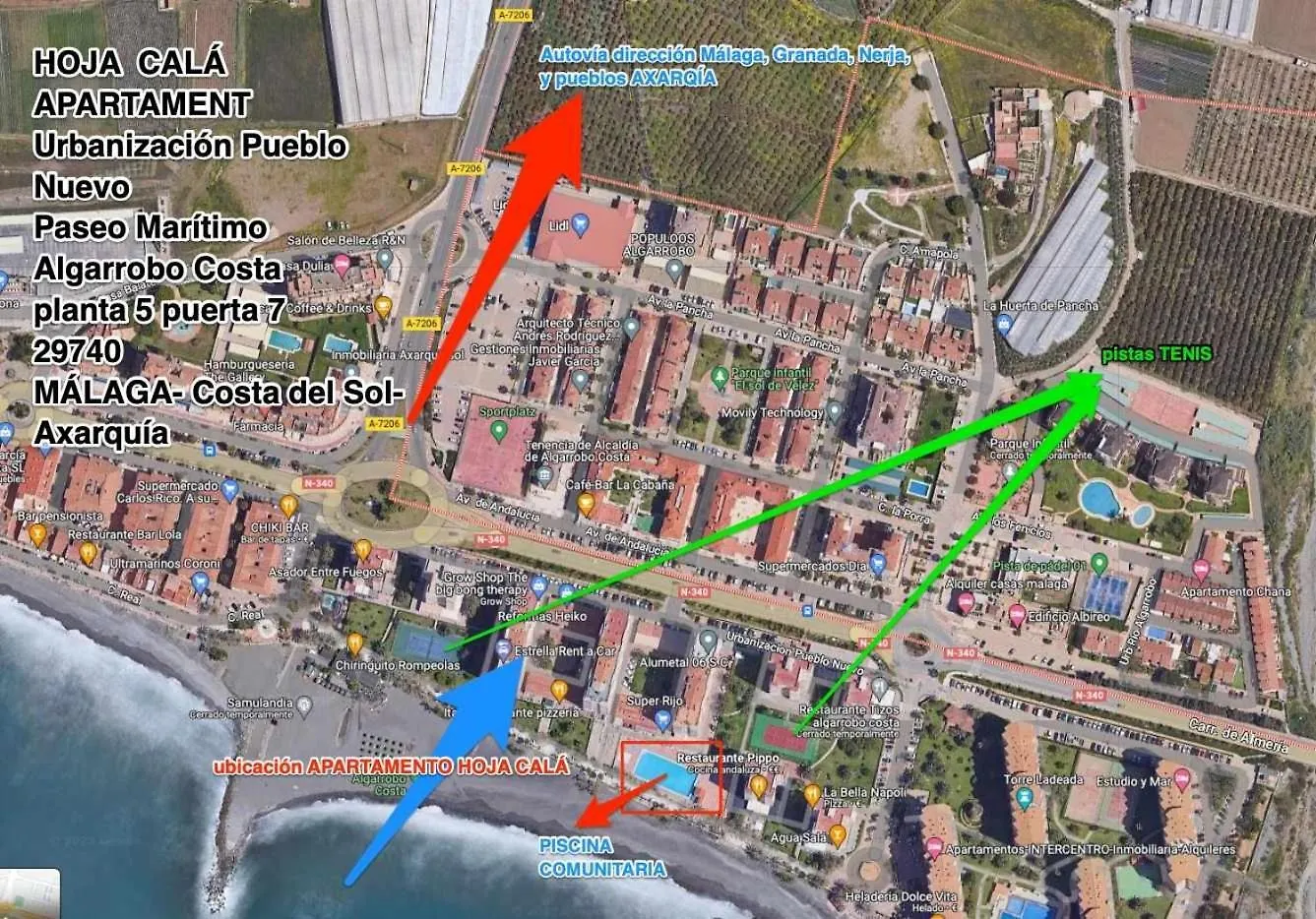 Hoja Cala Apartment Algarrobo Costa